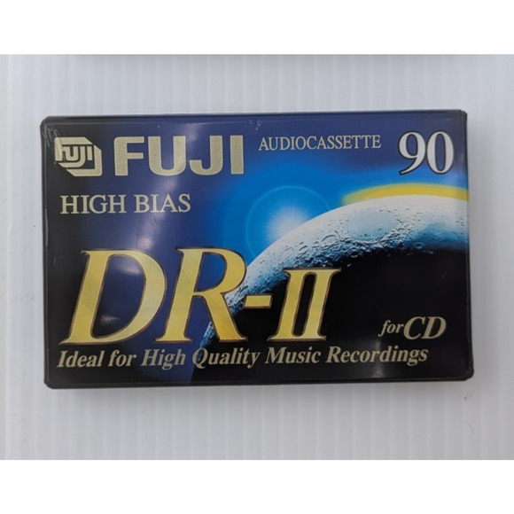 Fuji DR-II 90 Minute High Bias Blank Type II Audio Cassette Tapes 3 - Picture 2 of 6
